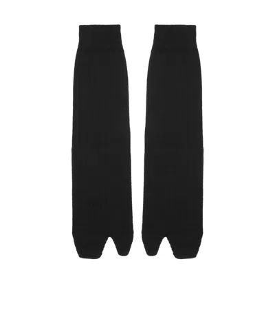 Maison Margiela Toe Socks In Black