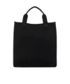 Maison Margiela Rectangular Shopping Bag Top Handles In Black