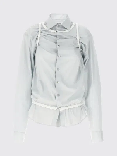 Maison Margiela Top  Woman Color Blue
