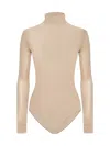 Maison Margiela Four Stitch-logo Bodysuit In Powder