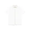 Maison Margiela Short Sleeved Layered Cotton Shirt Clothing