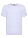 Maison Margiela Short-sleeved Solid T-shirt In White