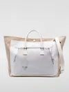 Maison Margiela Medium Trompe L'oeil 5ac Gabardine Bag In Grey