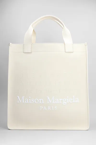 MAISON MARGIELA TOTE IN BEIGE COTTON