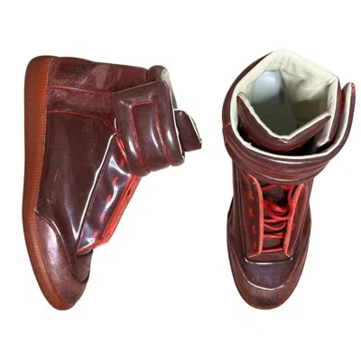 Pre-owned Maison Margiela Translucent Red  Future Shoes