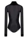 Maison Margiela Transparent Body In Black