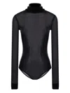 Maison Margiela Transparent Body In Black
