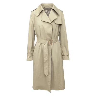 Pre-owned Maison Margiela Trench Coat - '10s In Sand