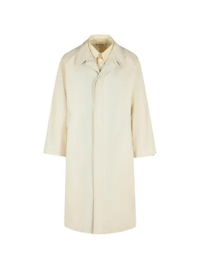 MAISON MARGIELA MAISON MARGIELA TRENCH COAT IVORY