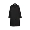Maison Margiela Trench Coat Man Black