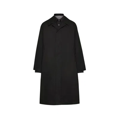 Maison Margiela Trench Coat Man Black