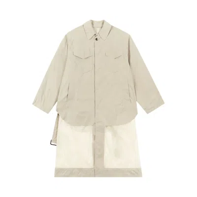 Pre-owned Maison Margiela Trench Coat 'sand' | Tan | Women's Size 38