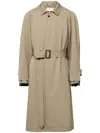 MAISON MARGIELA MAISON MARGIELA TRENCH COAT WITH WIDE COLLAR