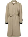 MAISON MARGIELA TRENCH COAT WITH WIDE COLLAR