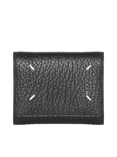 Maison Margiela Black Trifold Wallet