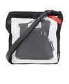 Maison Margiela Trompe L'oeil 5ac Baby Messenger Bag In Black
