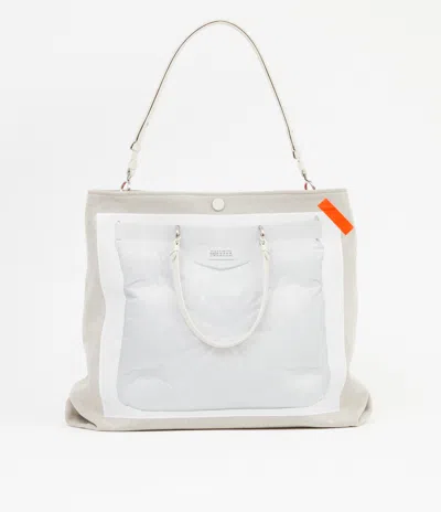 Maison Margiela Trompe L'oeil Glam Slam Shopping Unisex Pearl Grey