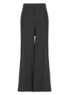 Maison Margiela Black Four Stitches Pants In Gray