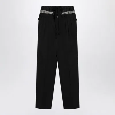 Maison Margiela Anonymity Of The Lining Trousers In Black