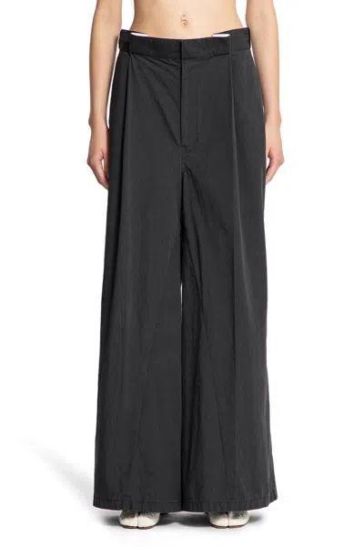 Maison Margiela Trousers In Black