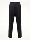 Maison Margiela Pleated Pants In Black