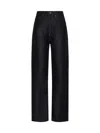 Maison Margiela Black Cotton 5 Pockets Pants In Black