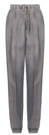 Maison Margiela Wool And Mohair Trousers In Gray