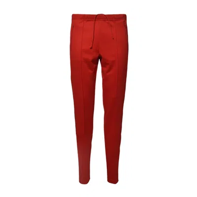 Maison Margiela Trousers In Red