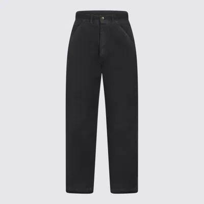Maison Margiela Trousers Stone Wash Blue