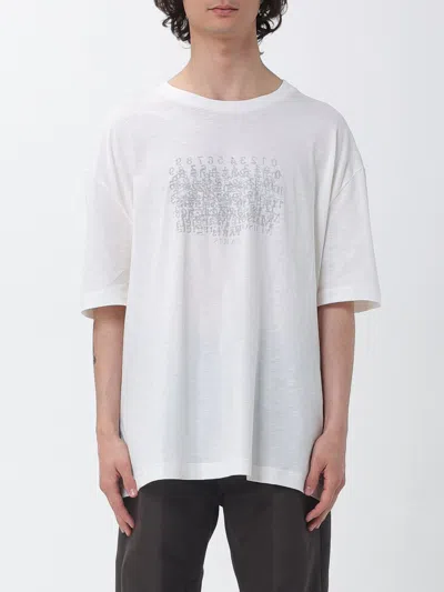 MAISON MARGIELA MAISON MARGIELA COTTON T-SHIRT WITH LOGO,I06670001
