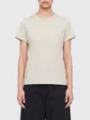 Maison Margiela Woman T-shirt Ivory Size M Cotton In Neutral