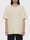 Maison Margiela Number Print Graphic Relaxed Fit T Shirt In Neutral