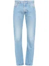 MAISON MARGIELA TURN-UP COTTON JEANS