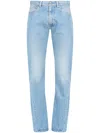 MAISON MARGIELA TURN-UP COTTON JEANS