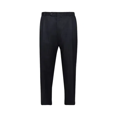 Pre-owned Maison Margiela Turn-up Trousers 'blue' | Men's Size 56