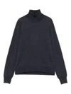 Maison Margiela Turtleneck Wool Sweater In Multi