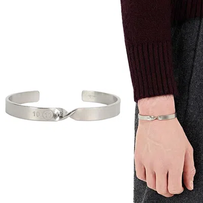 Maison Margiela Twist Number Cuff In Pattern