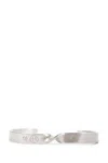 Maison Margiela Twisted Numeric Signature Cuff In Green