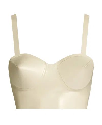Maison Margiela Underwired Press-stud Bra In Nude