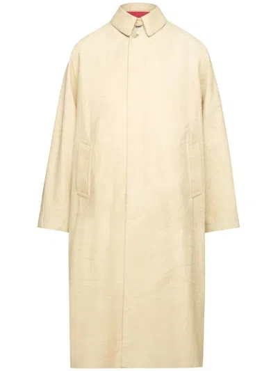 MAISON MARGIELA UTILITY COTTON TRENCH COAT