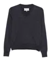 Maison Margiela Sweaters In Blue