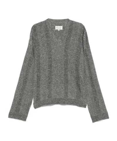 MAISON MARGIELA V-NECK SWEATER