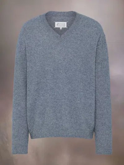 MAISON MARGIELA V-NECK SWEATER