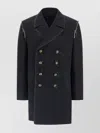 Maison Margiela Versatile Coat With Removable Inner Layer In Black