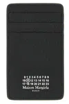 Maison Margiela Vertical Card Holder In Black