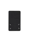 Maison Margiela Vertical Card Holder In Black