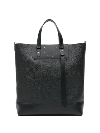 Maison Margiela Vertical Tote Bag In Black