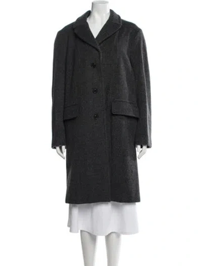 Pre-owned Maison Margiela Vintage 1999 Coat In Gray