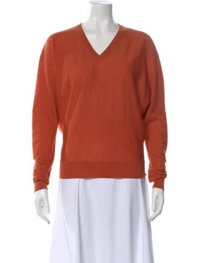 Pre-owned Maison Margiela Vintage 2000's Sweater In Orange