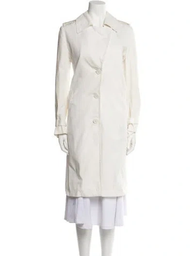 Pre-owned Maison Margiela Vintage 2000's Trench Coat In Neutral